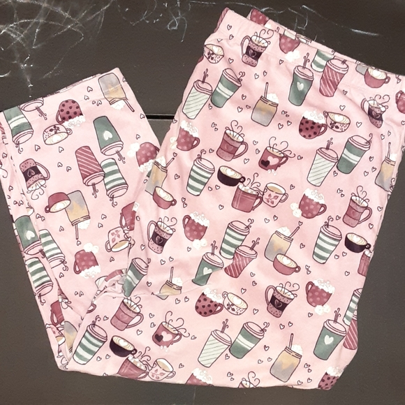 Other - 3x coffee pajama pants